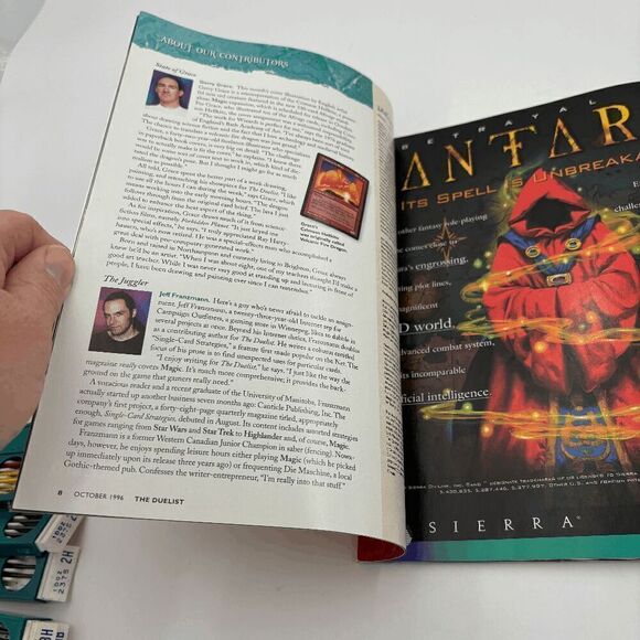 Magic the Gathering The Duelist Magazine No. 13-October 1996 Vol 3 Issue 5 - Picture 11 of 13